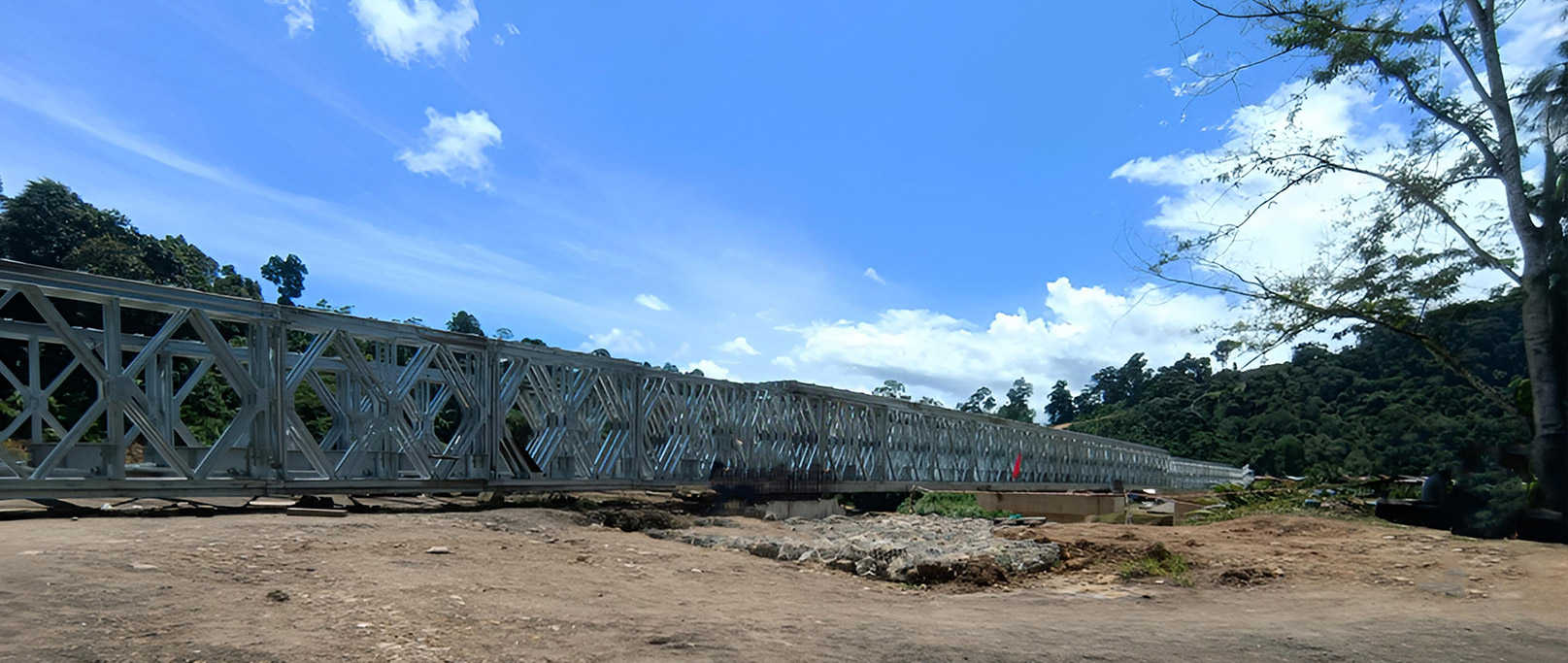Projek Jambatan Bailey 108 Meter di Malaysia